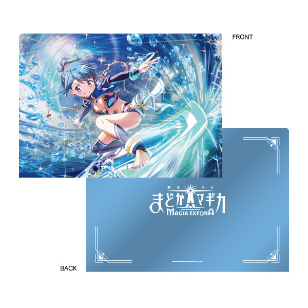 (Goods - Clear File) //Preorder// Puella Magi Madoka Magica Magia Exedra Metalic File Folder Miki Sayaka