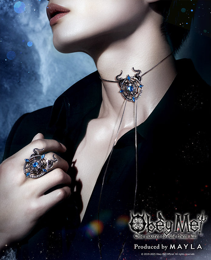 (Goods - Accessory) Obey Me! ICONIQUE CHOKER & RING OBJET [Lucifer]