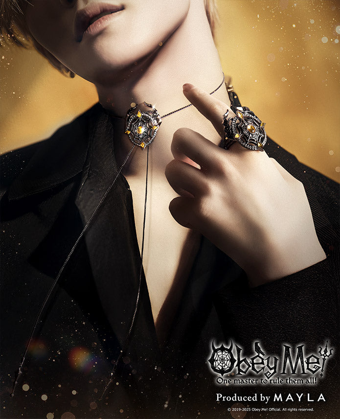 (Goods - Accessory) Obey Me! ICONIQUE CHOKER & RING OBJET [Mammon]