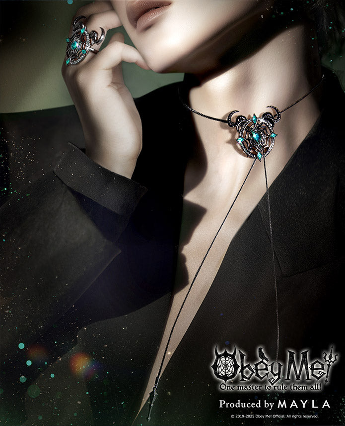 (Goods - Accessory) Obey Me! ICONIQUE CHOKER & RING OBJET [Satan]