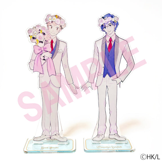 (Goods - Acrylic Stand) Be x Boy New Illustration Pair Acrylic Stand