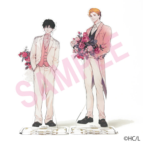 (Goods - Acrylic Stand) Be x Boy New Illustration Pair Acrylic Stand
