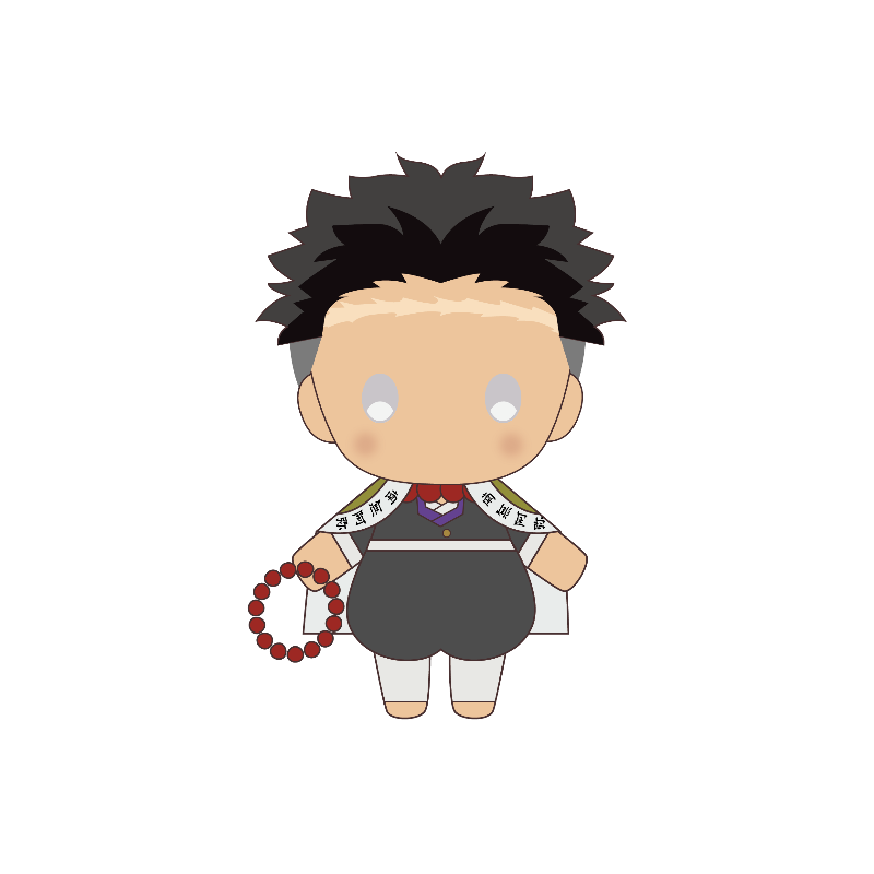 (Goods - Plush) Demon Slayer: Kimetsu no Yaiba Plush: Gyomei Himejima