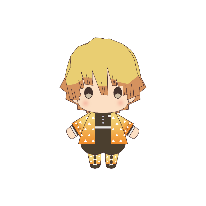 (Goods - Plush) Demon Slayer: Kimetsu no Yaiba Plush: Zenitsu Agatsuma