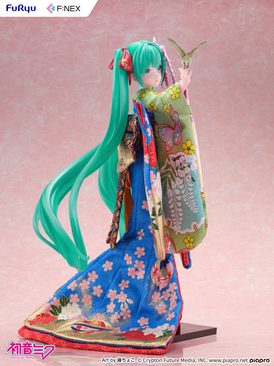 (1/4 Scale Figure) VOCALOID Yoshitoku x F:NEX Hatsune Miku: Japanese Doll