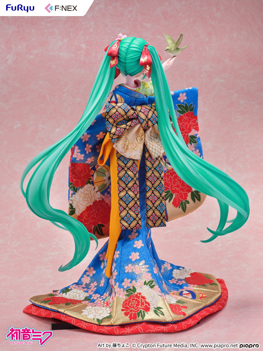 (1/4 Scale Figure) VOCALOID Yoshitoku x F:NEX Hatsune Miku: Japanese Doll