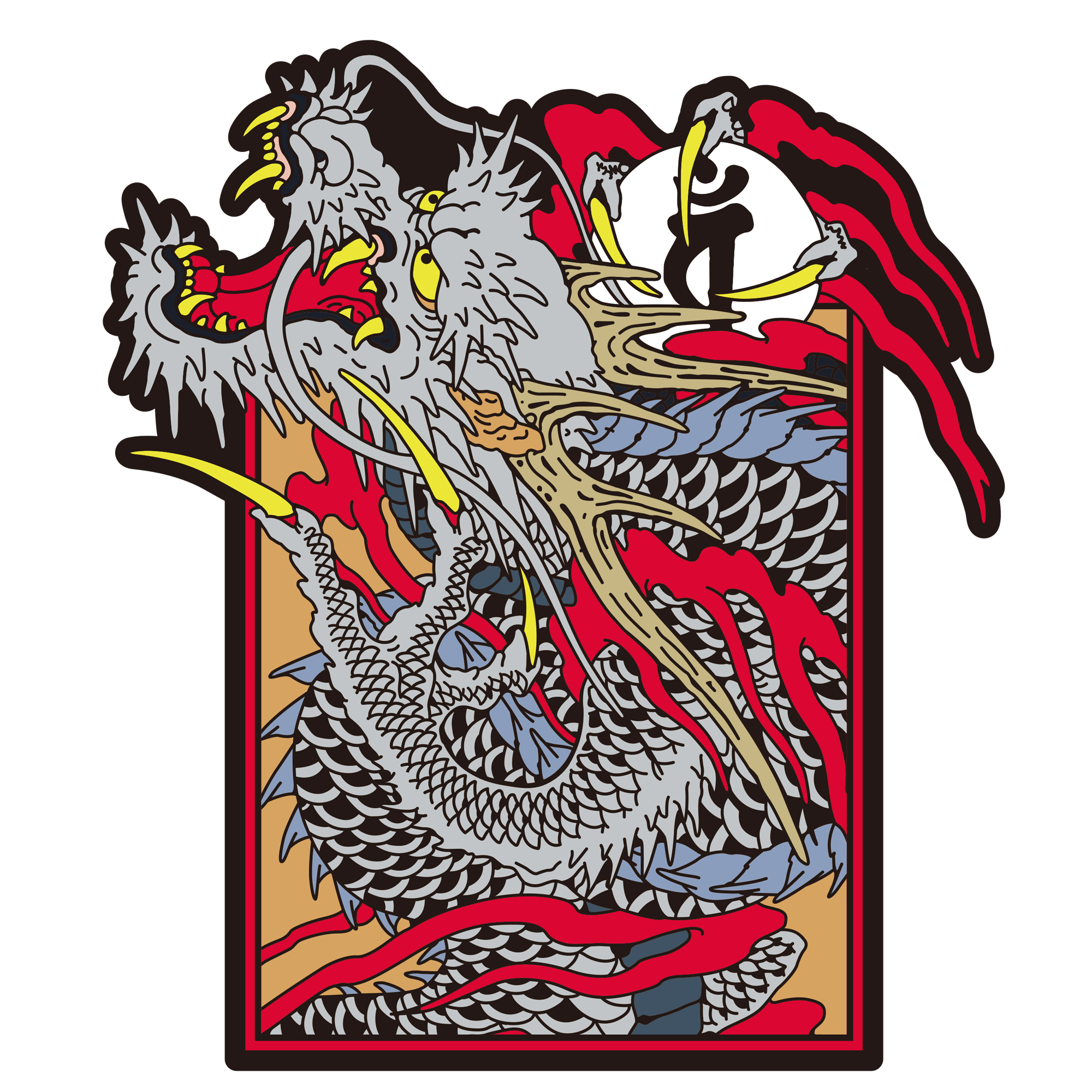 [Like a Dragon] Pin Badge / Dragon