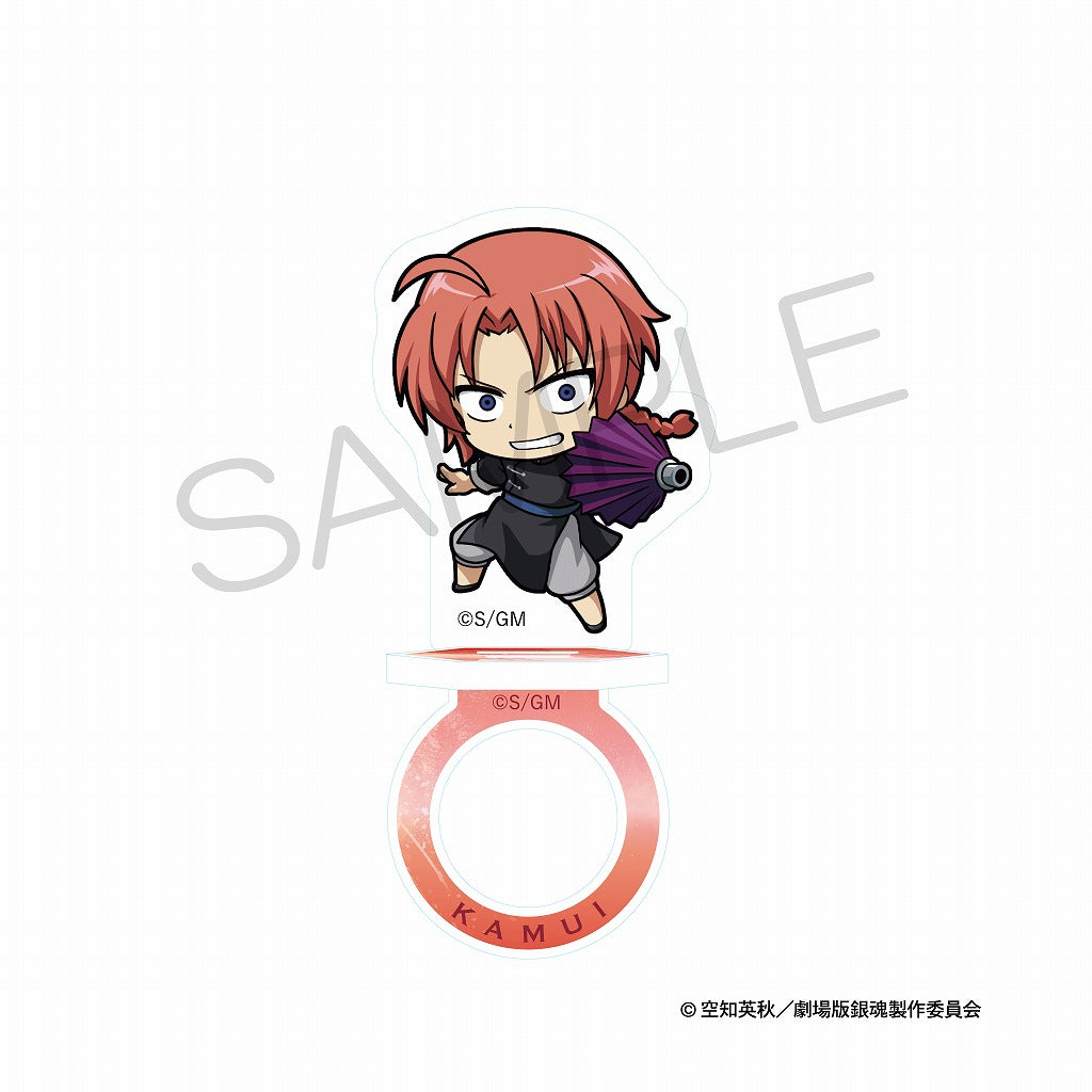 (Goods - Ring) Gintama: Yoshiwara in Flames - Niitengo Acrylic Ring Stand - Combat Ver. - Kamui