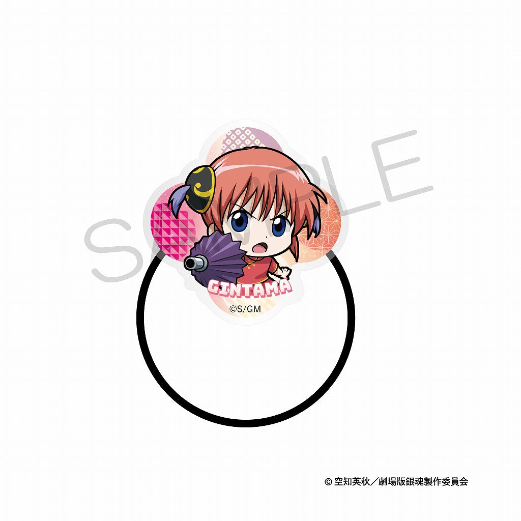 (Goods - Hair Tie) Gintama: Yoshiwara in Flames - Niitengo Acrylic Hair Tie - Combat Ver. - Kagura