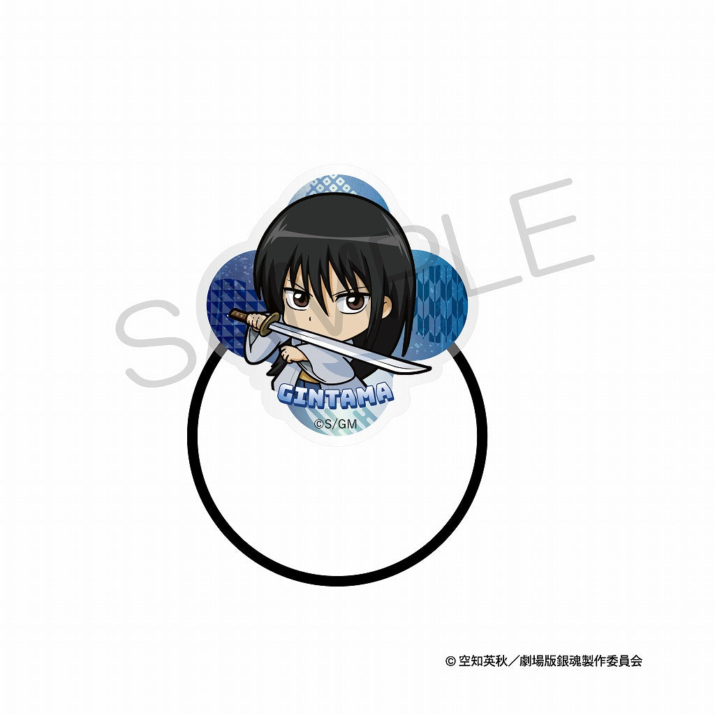 (Goods - Hair Tie) Gintama: Yoshiwara in Flames - Niitengo Acrylic Hair Tie - Combat Ver. - Kotaro Katsura
