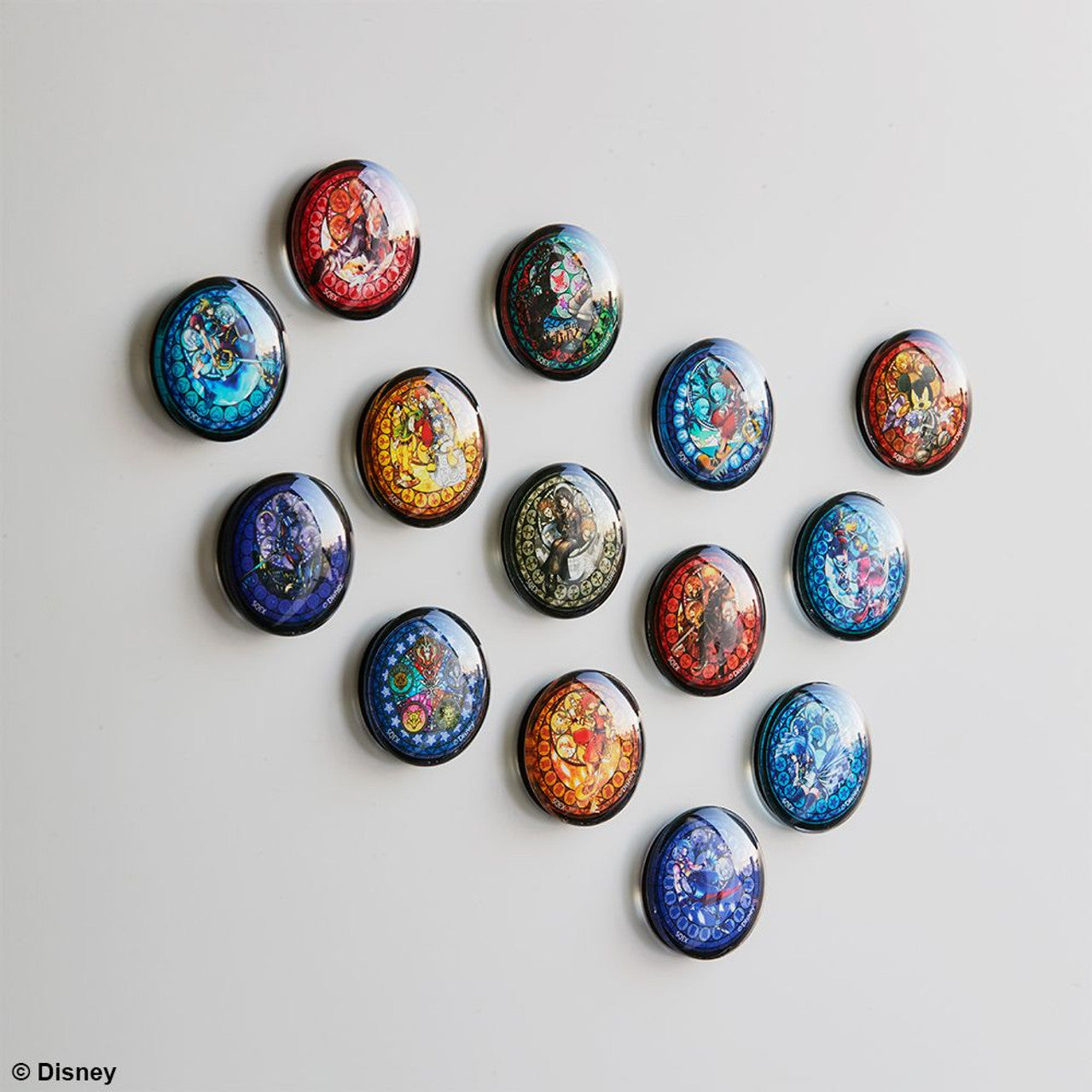 [Kingdom Hearts] Glass Magnets (Blind Box -Single)