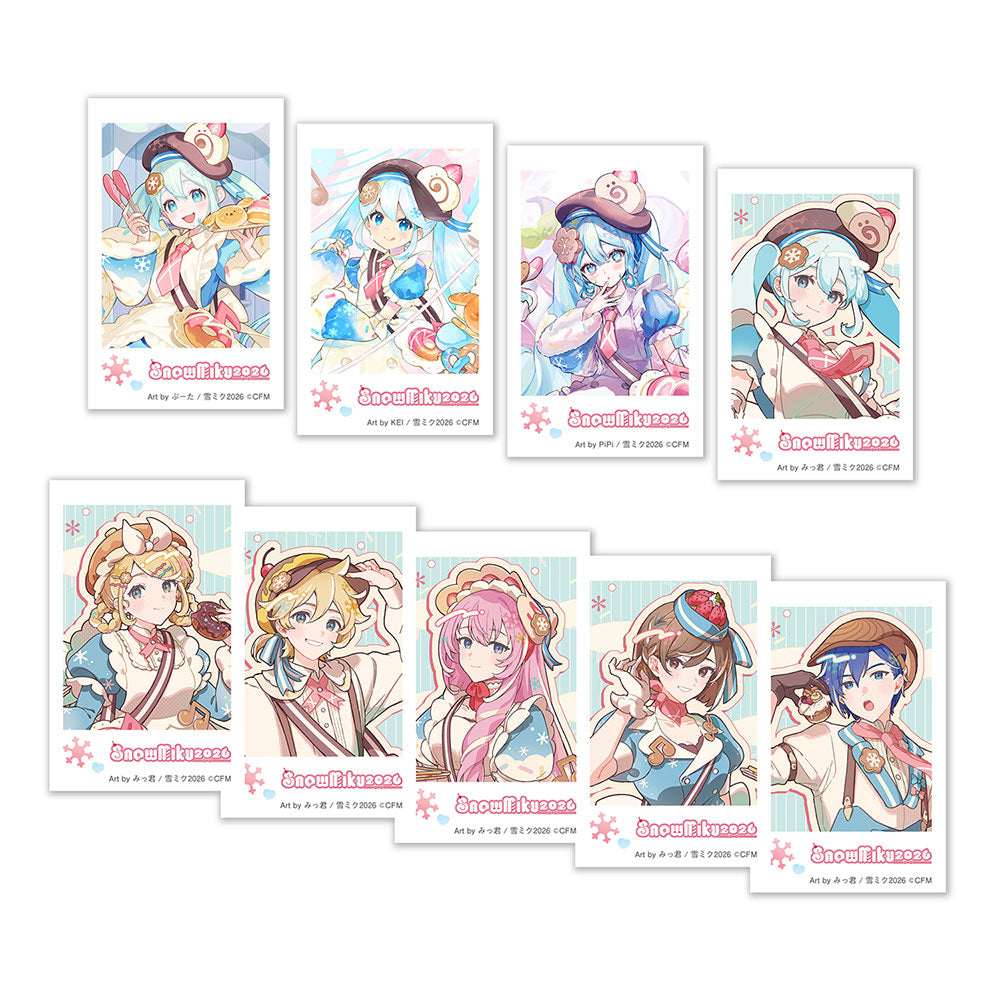 (Goods - Bromide) SNOW MIKU 2026 Instant Photo Print SNOW MIKU Art by booota