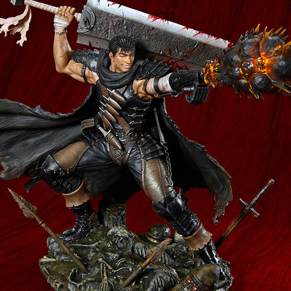 guts Berserk] Guts: Black Swordsman Ver. – 1/7 Scale Figure | animate USA