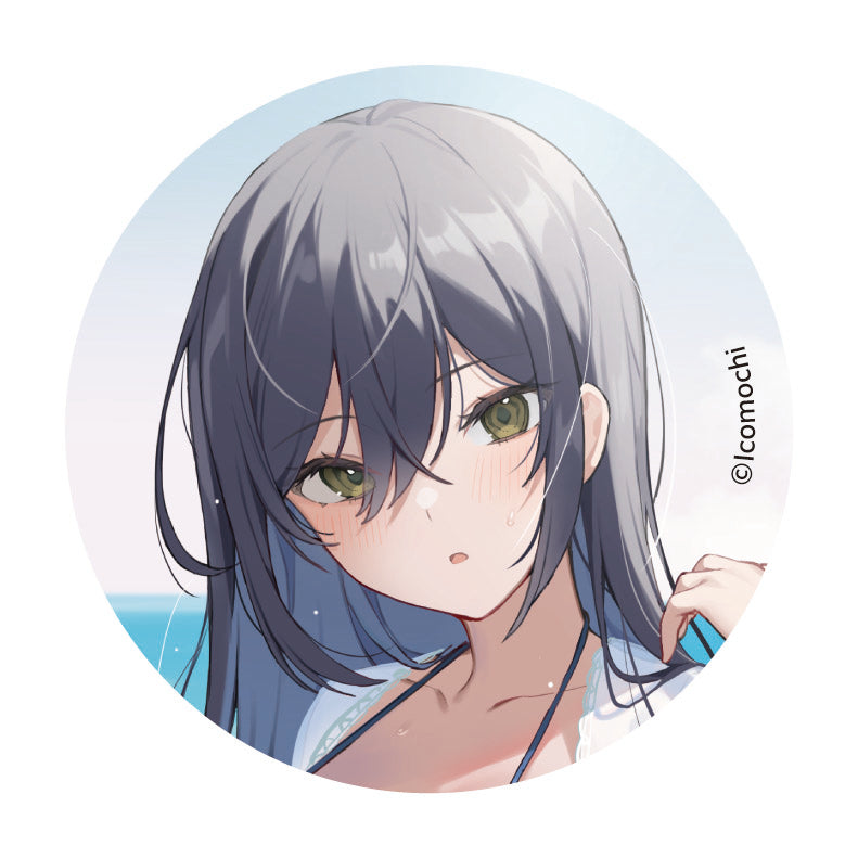 (Goods - Badge) Kuudere Bunny Girl & IchaAma ASMR Random Badge Aoi-chan & Natsume Senpai (Blind Box -Single)