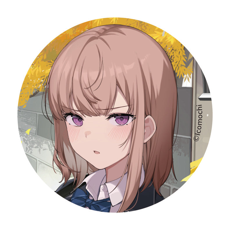 (Goods - Badge) Kuudere Bunny Girl & IchaAma ASMR Random Badge Aoi-chan & Natsume Senpai (Blind Box -Single)