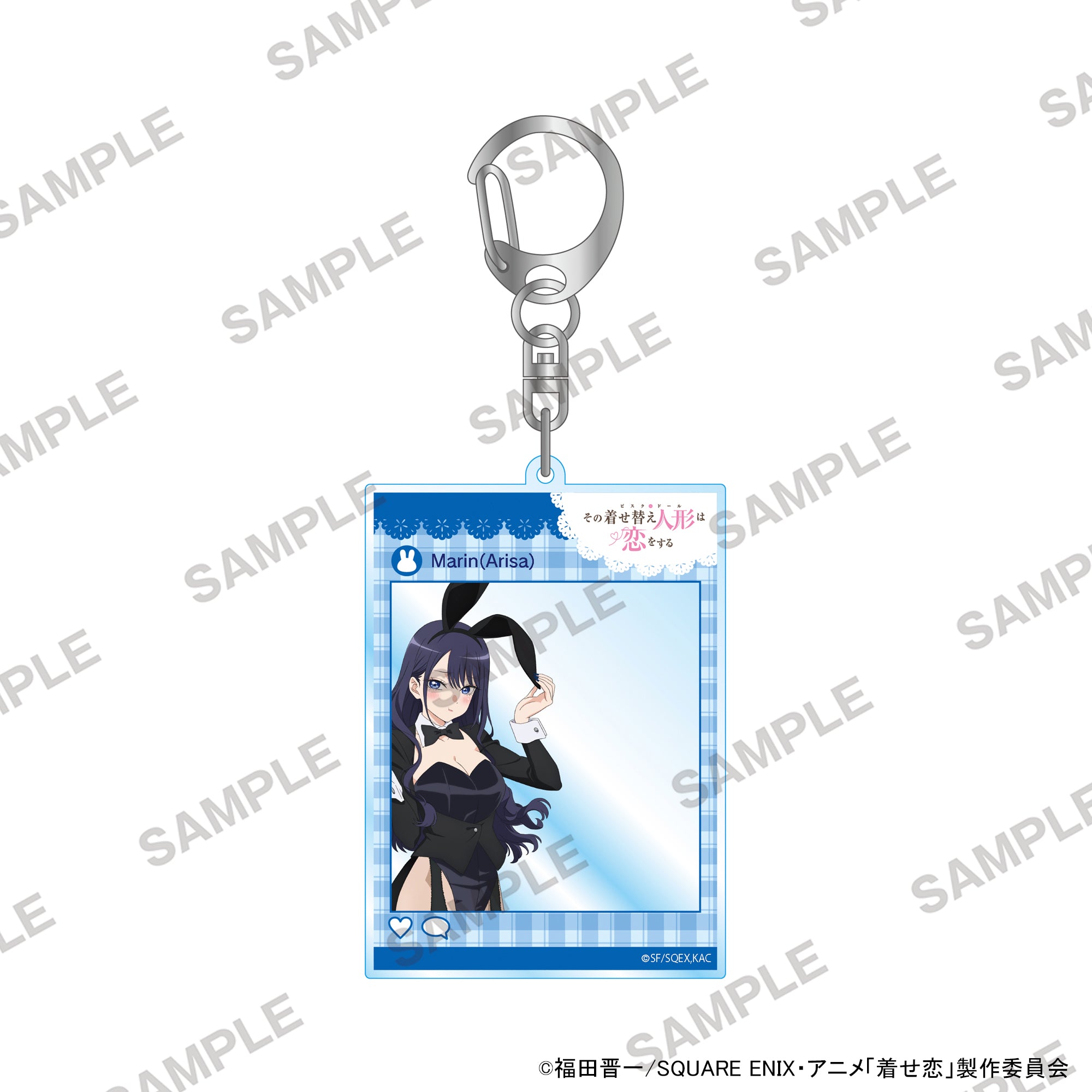 (Goods - Keychain) TV Anime My Dress-Up Darling Acrylic Keychains in Social Media Style - Marin Kitagawa (Arisa Izayoi)