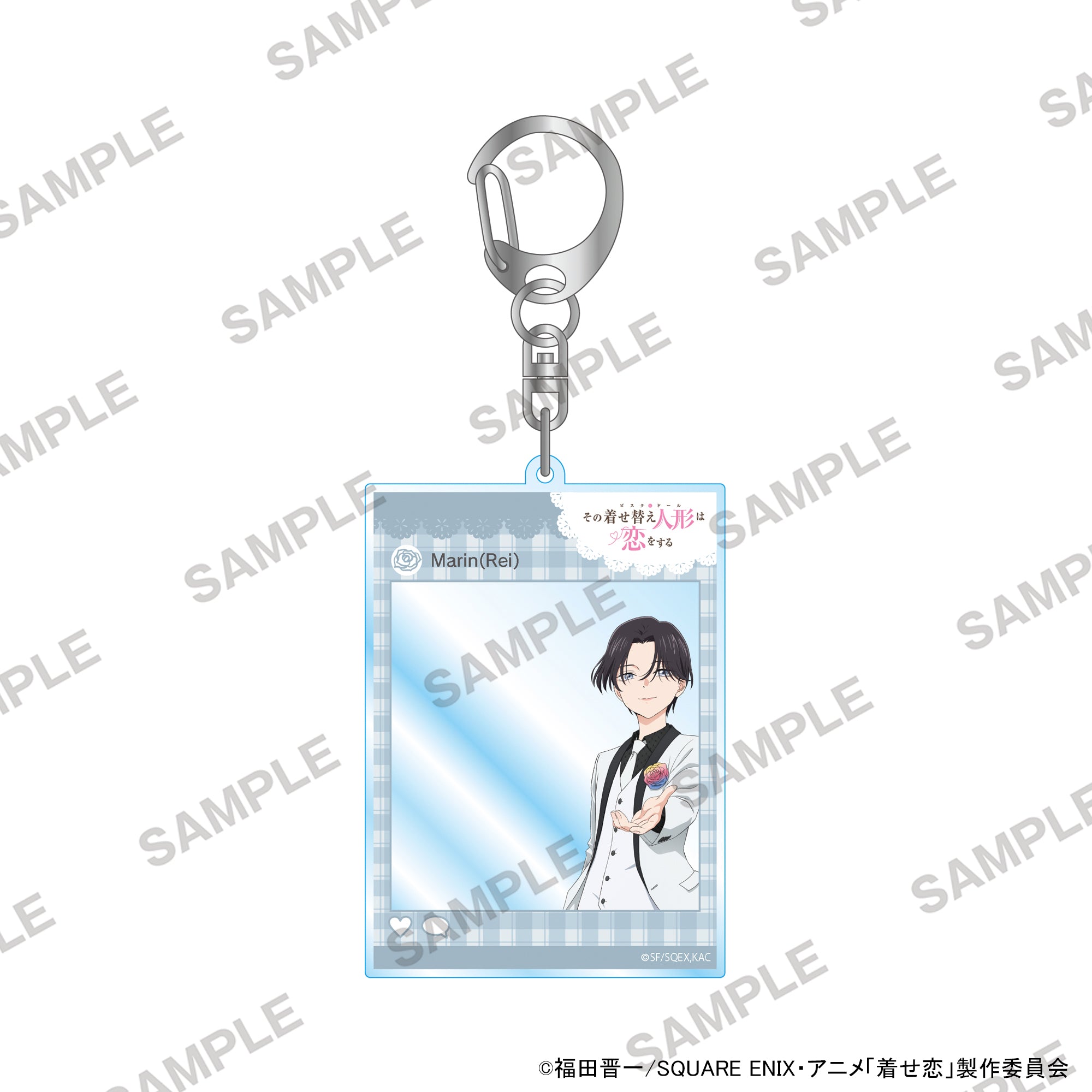 (Goods - Keychain) TV Anime My Dress-Up Darling Acrylic Keychains in Social Media Style - Marin Kitagawa (Rei Kogami)