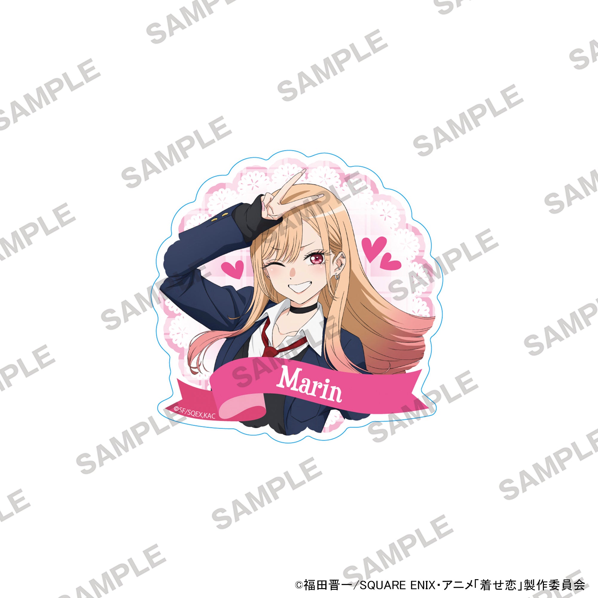 (Goods - Sticker) TV Anime My Dress-Up Darling Die-Cut Sticker - Marin Kitagawa