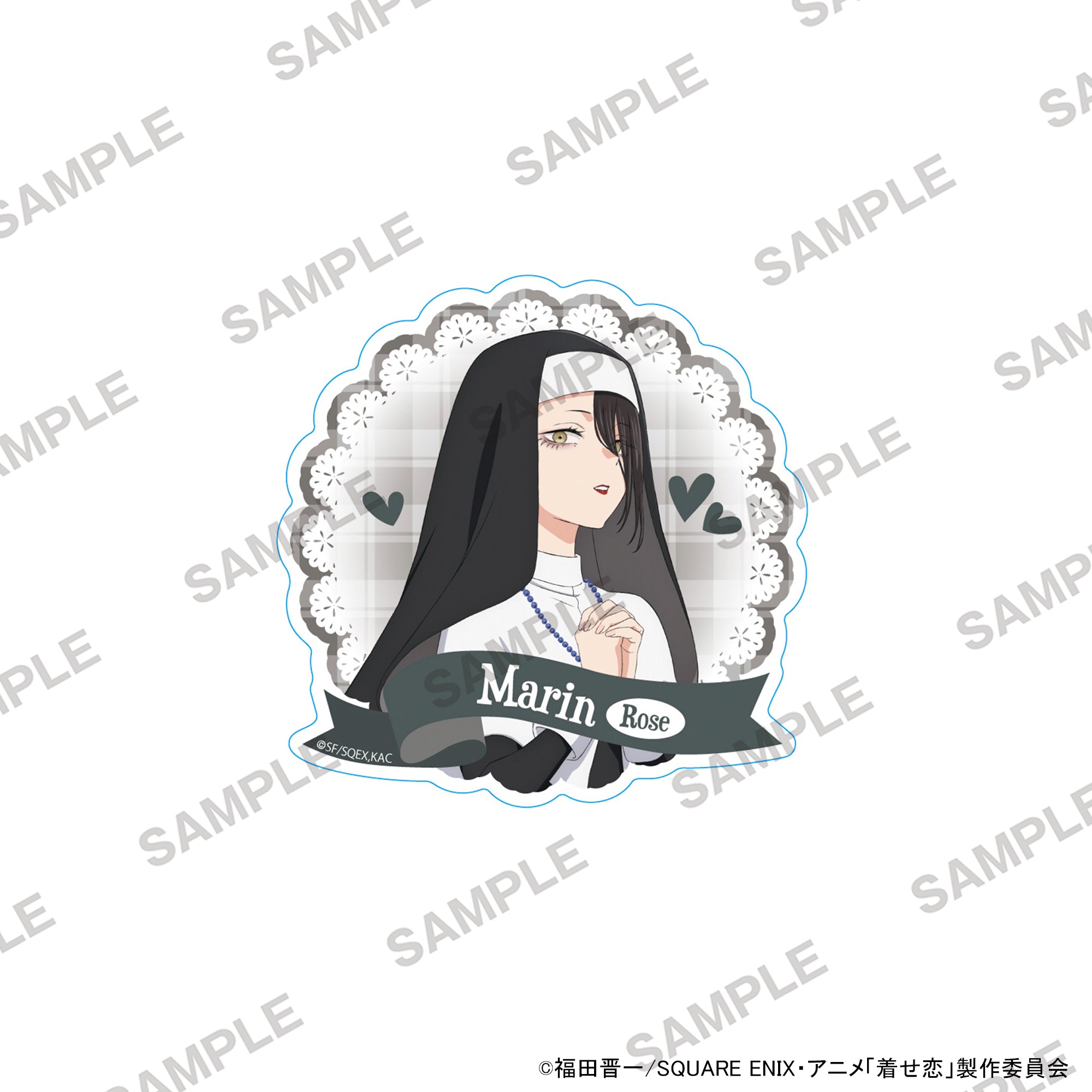 (Goods - Sticker) TV Anime My Dress-Up Darling Die-Cut Sticker - Marin Kitagawa (Roze)