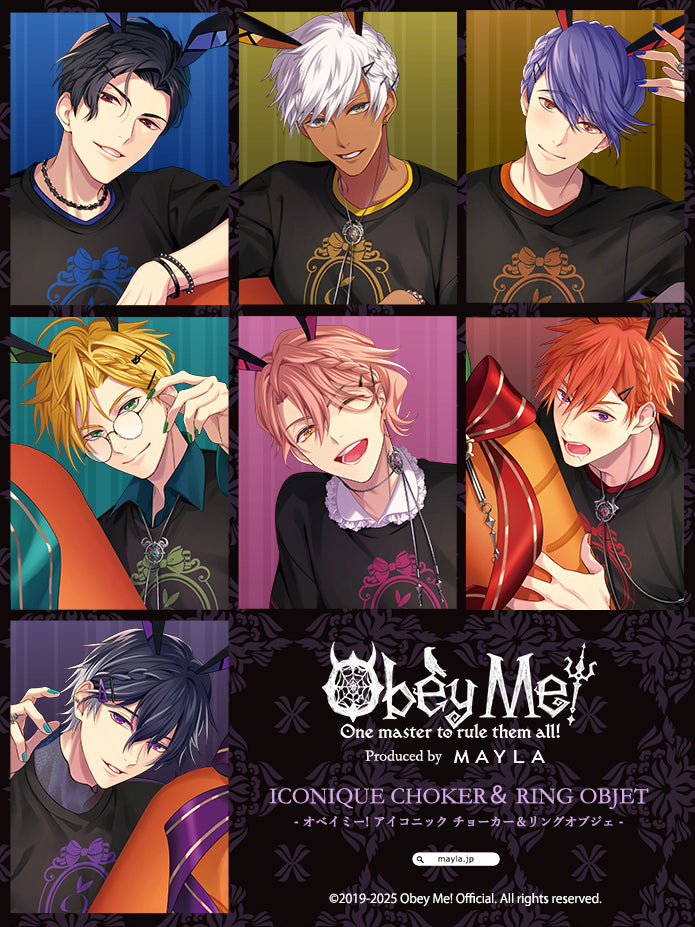 (Goods - Accessory) Obey Me! ICONIQUE CHOKER & RING OBJET [Mammon]