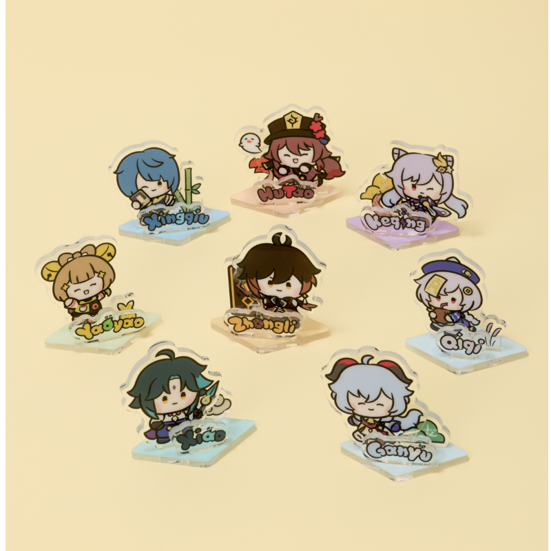 (Goods - Acrylic Stand) Genshin Impact minini Acrylic Stand Zhongli
