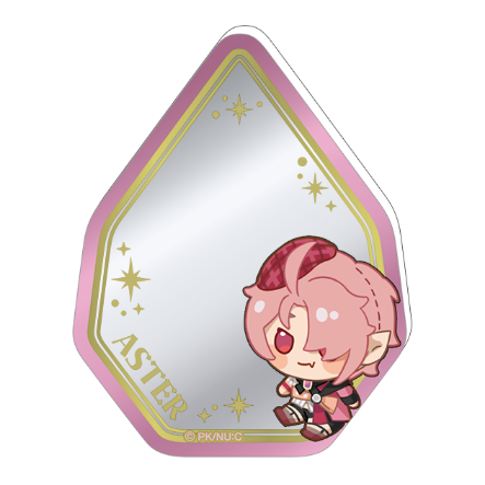 (Goods - Sticker) NU: Carnival Acrylic Mirror Sticker / Aster