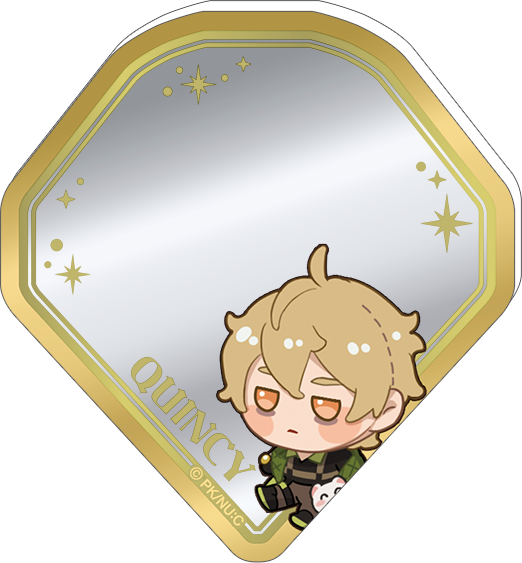(Goods - Sticker) NU: Carnival Acrylic Mirror Sticker / Quincy