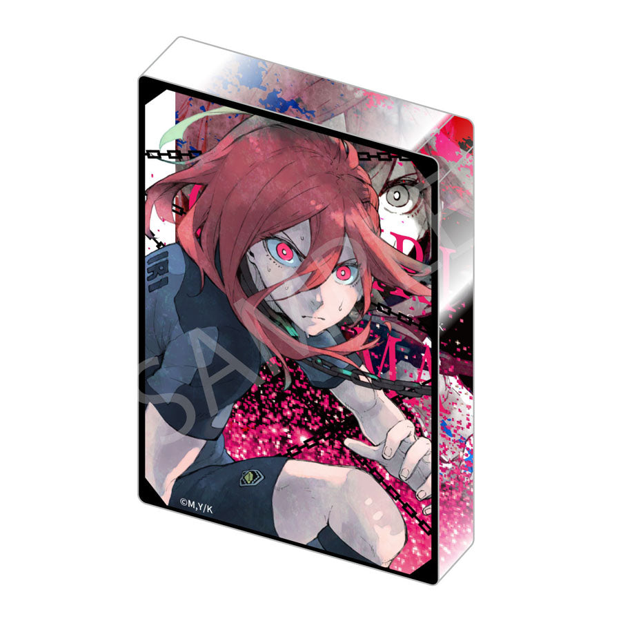 [Blue Lock] Overseas Exclusive Oil-in Acrylic Block /Hyoma Chigiri