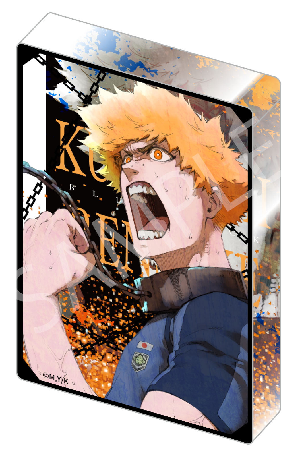 [Blue Lock] Overseas Exclusive Oil-in Acrylic Block /Rensuke Kunigami