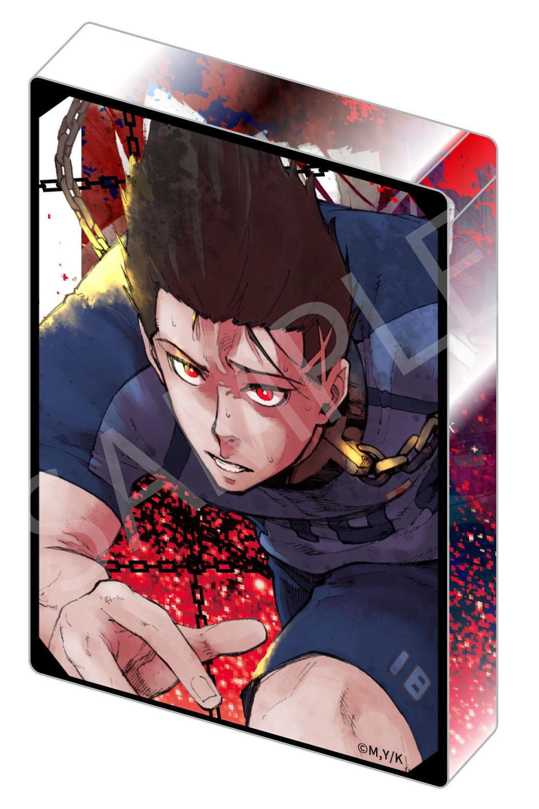 [Blue Lock] Overseas Exclusive Oil-in Acrylic Block /Shouei Barou