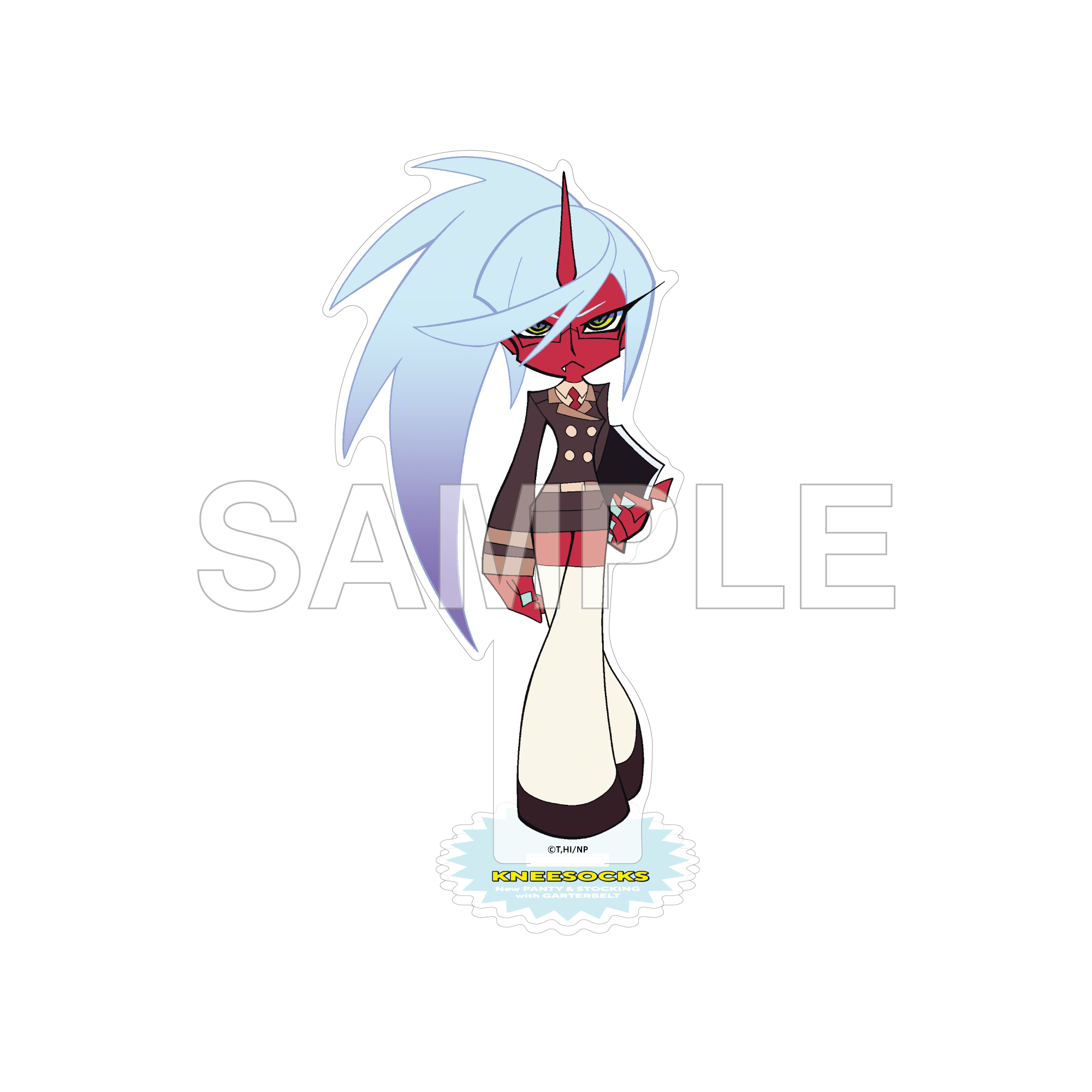 (Goods - Acrylic Stand) New PANTY ＆ STOCKING with GARTERBELT Acrylic Stand Figure - Kneesocks
