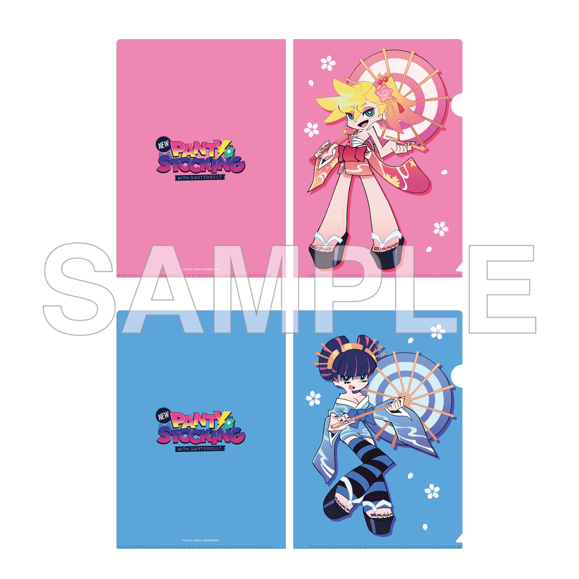 (Goods - File Folder ) New PANTY ＆ STOCKING with GARTERBELT File Folder  Set Japanese Outfit Ver.