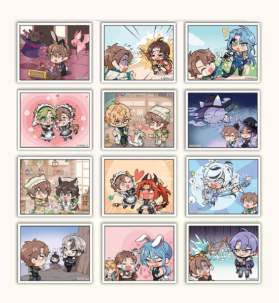 (Goods - Sticker) NU: Carnival Peta Collection / 4-Koma Manga Pickup 4 Ver. (Blind Box -Single)
