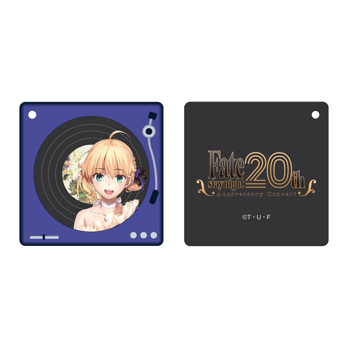 [Fate/stay Night] 20th Anniversary Concert Record Player Charm Saber