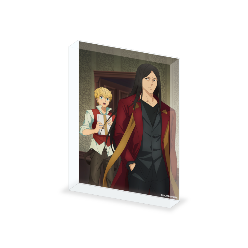 (Goods - Acrylic Block) Fate/strange Fake Acrylic Block Flat Escardos, Lord El-MelloiⅡ