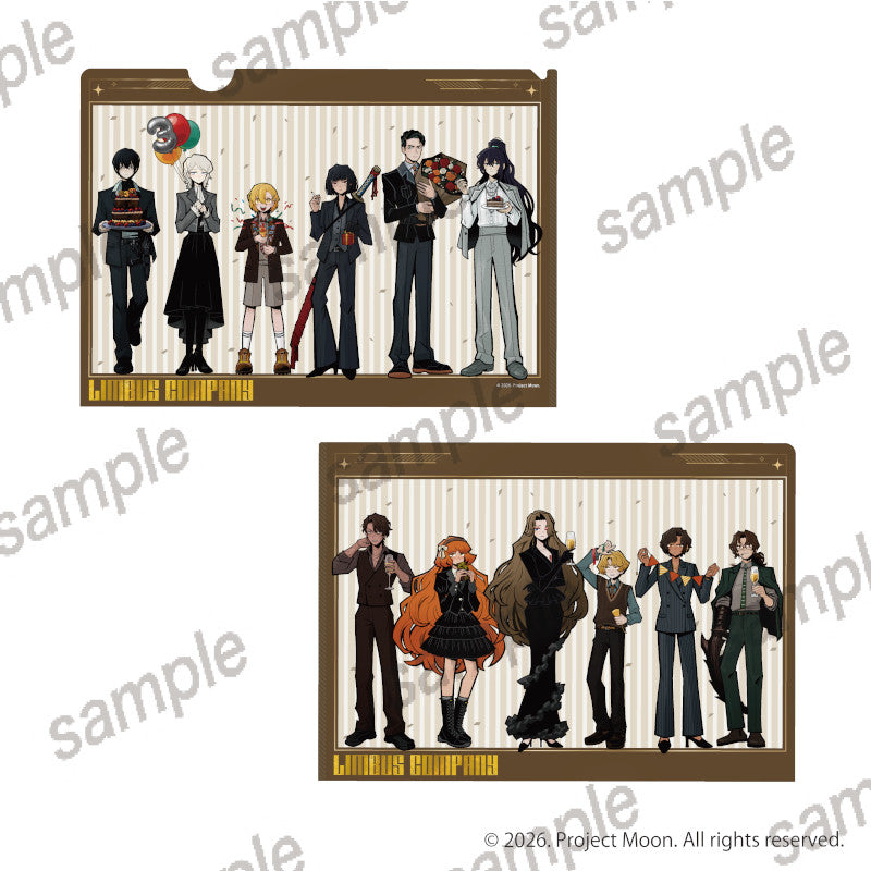 (Goods - Clear File) Limbus Company Karaoke Maneki Neko File Folder