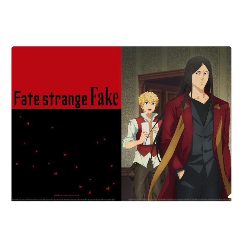(Goods - File Folder) Fate/strange Fake A4 Clear File Flat Escardos, Lord El-MelloiⅡ
