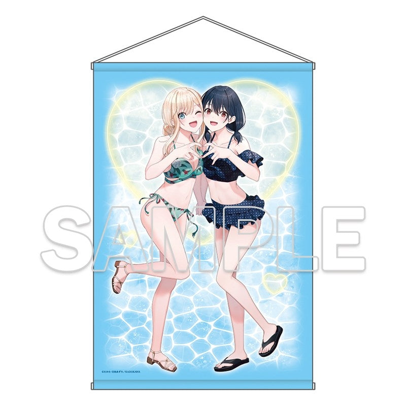 (Goods - Wall Scroll) I Became Friends with the Second Cutest Girl in My Class - Conclusion Celebration - B2-sized Wall Scroll Swimsuit Ver.