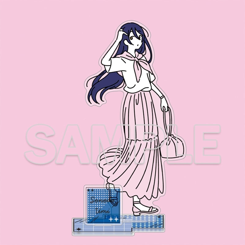 (Goods - Acrylic Stand) Love Live! Wear the Seasons on Your Walks. Acrylic Figure - Umi Sonoda