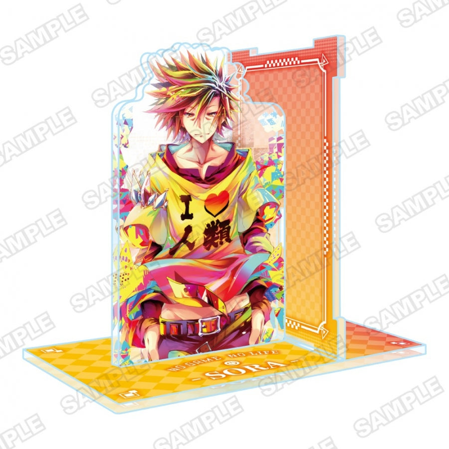 (Goods - Ornament) No Game No Life Volume 13 Release Celebration Acrylic Bookend - Sora
