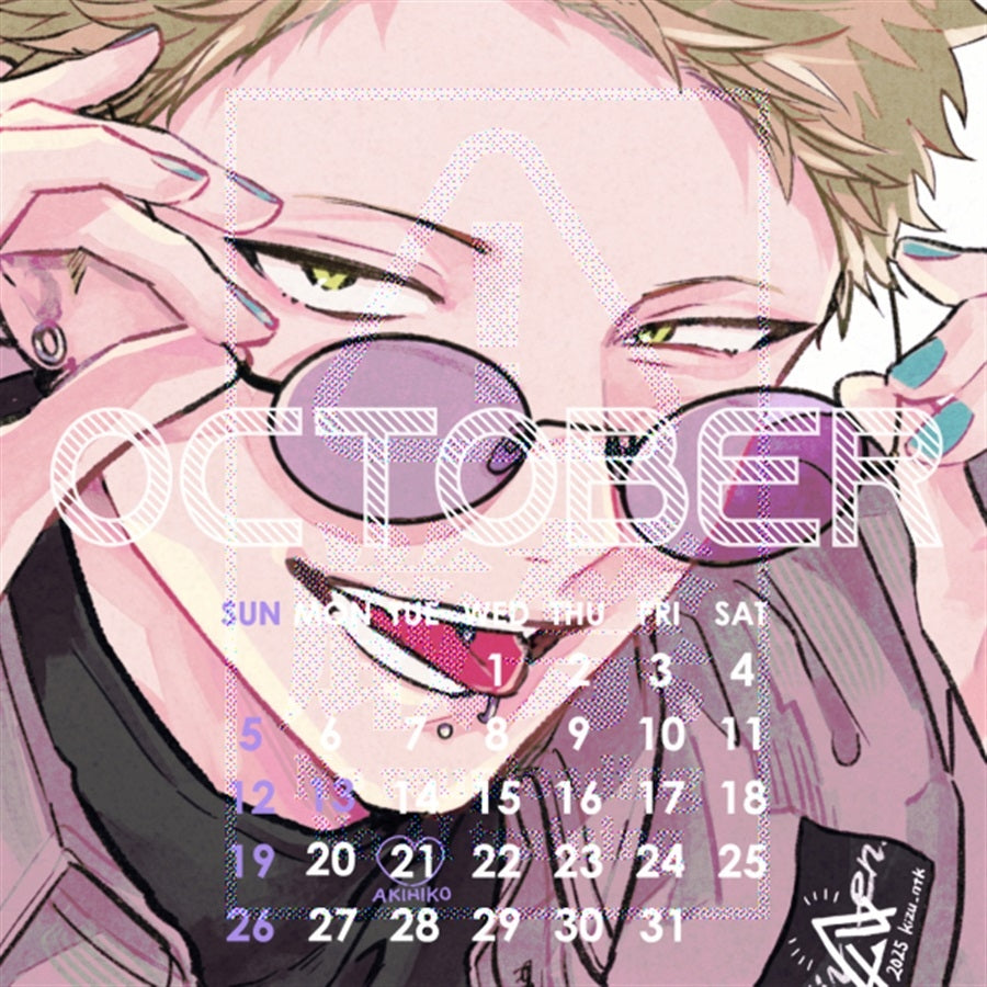 [Given] //Preorder// Calendar 2025 (without a case)