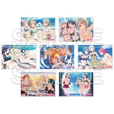 (Goods - Card) Love Live! Series L-sized Photo-style Illustration Collection Beach Girls Ver. (Blind Box - Single)