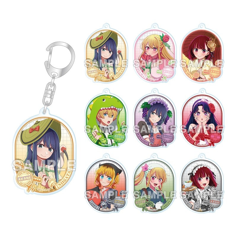 (Goods - Keychain) OSHI NO KO [47 TODOFUKEN NO KO] Tradable Acrylic Keychain Chubu Area (Blind Box - Single)