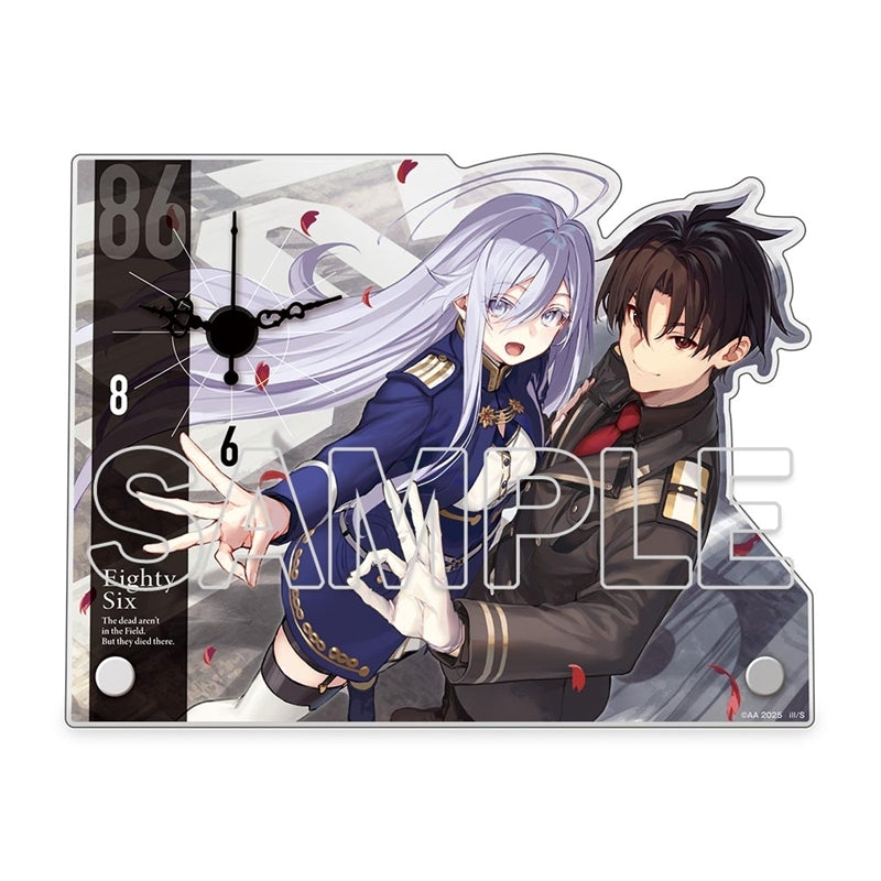 (Goods - Other) 86 EIGHTY-SIX 8.6th Anniversary Acrylic Clock