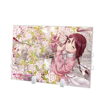 (Goods - Acrylic Stand) Love Live! Sunshine!! Acrylic Plate - Riko Sakurauchi