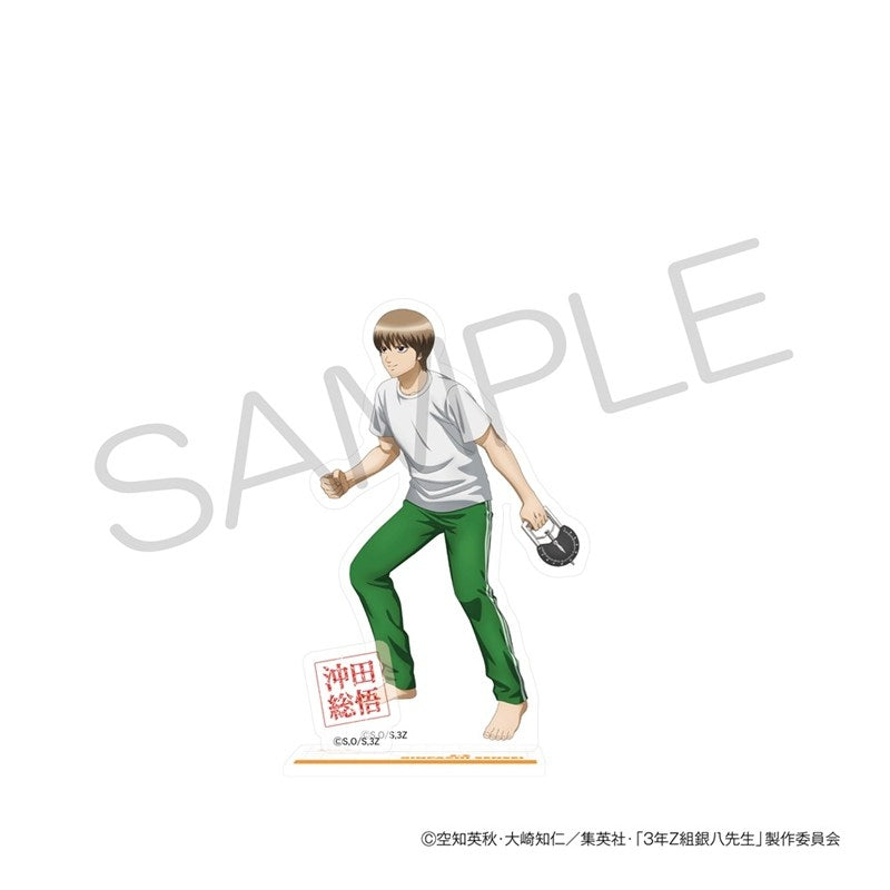 (Goods - Acrylic Stand) 3-Z Ginpachi Sensei Acrylic Stand - Physical Exam Ver. - Sougo Okita