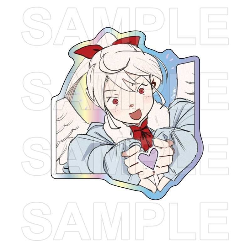 (Goods - Sticker) LOVE BULLET Aurora Sticker - Chiyo Heart Ver.