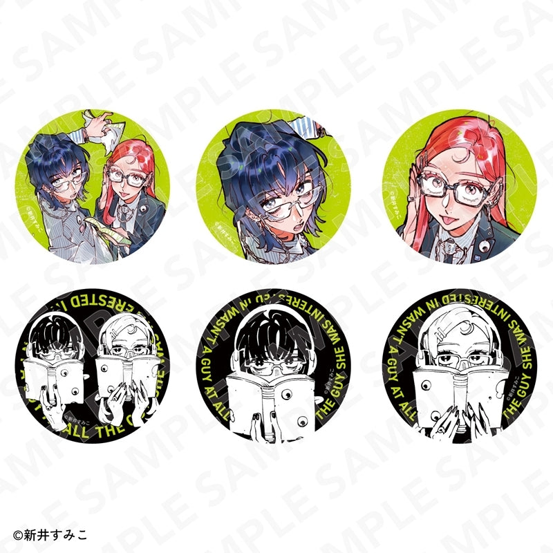 (Goods - Badge) The Guy She Was Interested in Wasn't a Guy at All - Tin Badge Collection (Blind Box - Single)