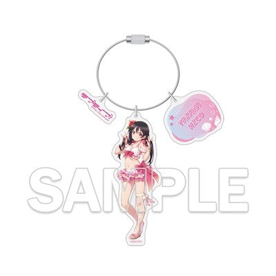 (Goods - Keychain) Love Live! Series Wire Ring Acrylic Keychain - Nico Yazawa