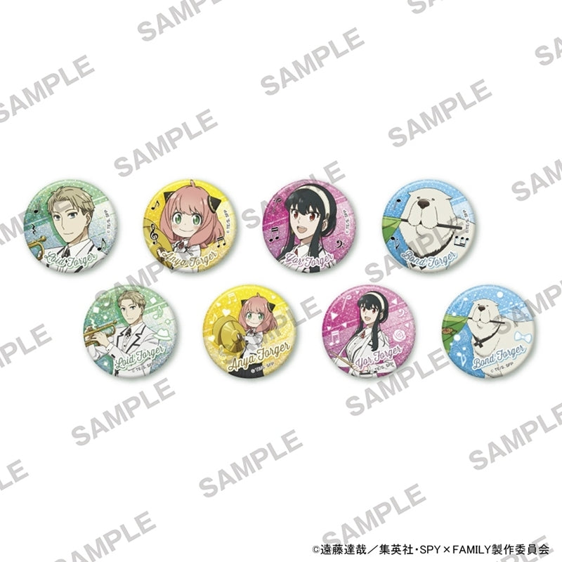 (Goods - Badge) SPY×FAMILY Glimmering Tin Badge Collection - Marching Band Ver. (Blind Box - Single)